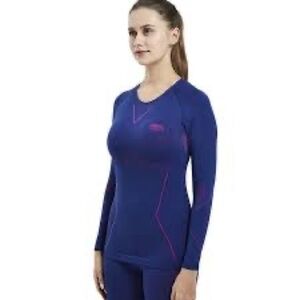 Souke Sports Women's Compression Quick Dry Long Sleeve Base-layer Jersey size M